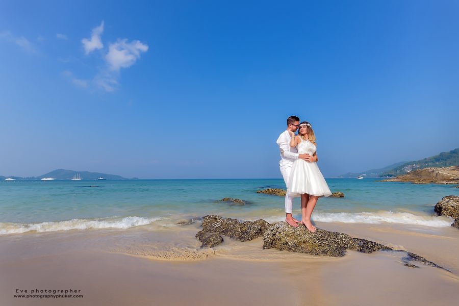 Honeymoon Patong beach photography
