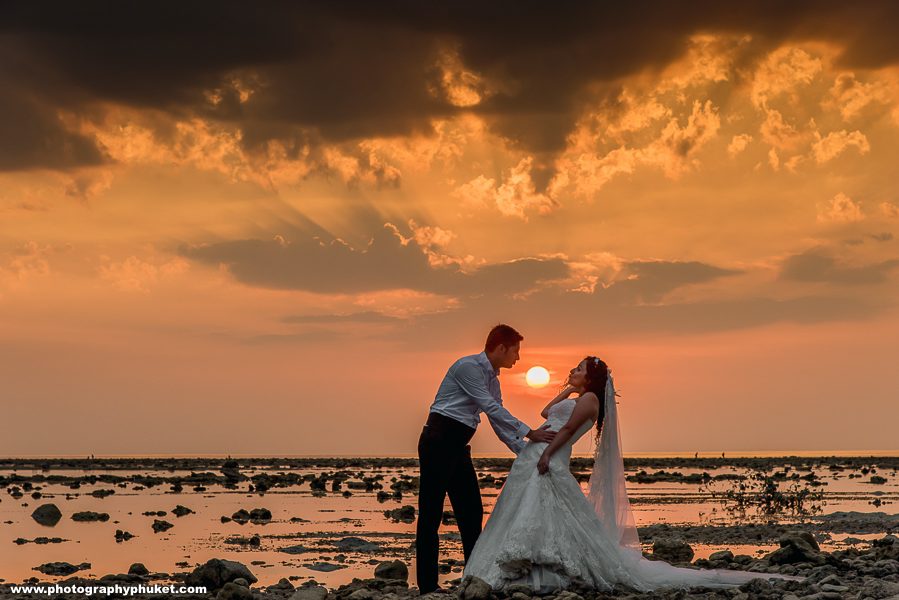 prewedding photography Naiyang beach phuket thailand